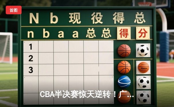CBA半决赛惊天逆转！广东宏远加时赛3分绝杀辽宁本钢